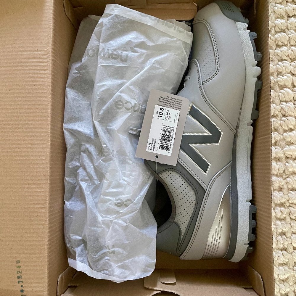 New Balance 574 Men’s Golf Shoes Gray SZ 10.5 Medium